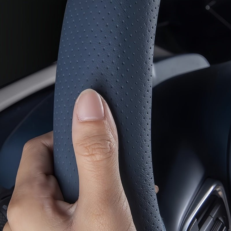 Premium Leather Steering Wheel Cover for ZEEKR 001 & 009 - NICE EVS