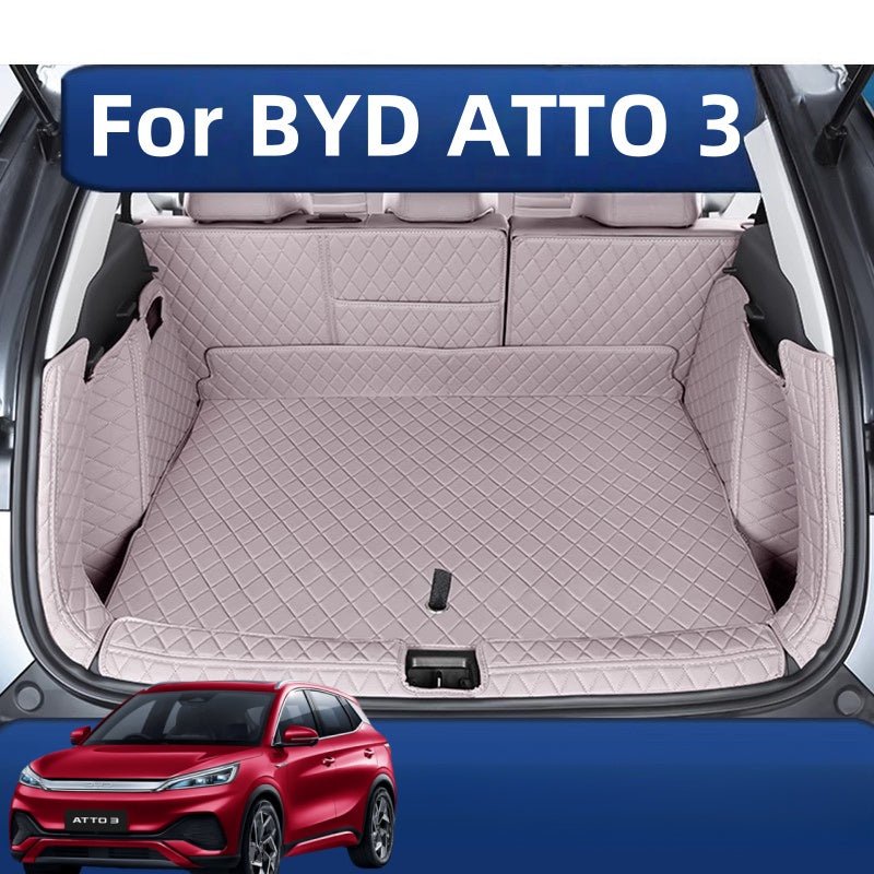 Premium Leather Trunk Liner Mat for BYD ATTO 3 - NICE EVS