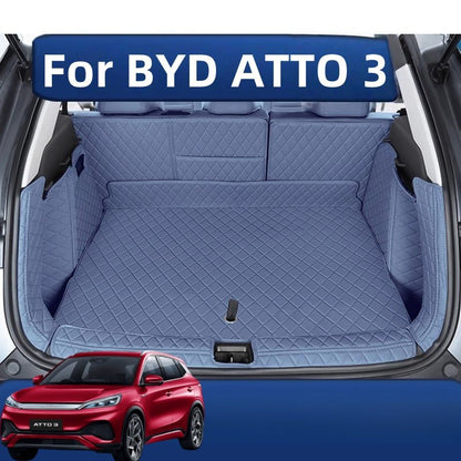 Premium Leather Trunk Liner Mat for BYD ATTO 3 - Nice BYD