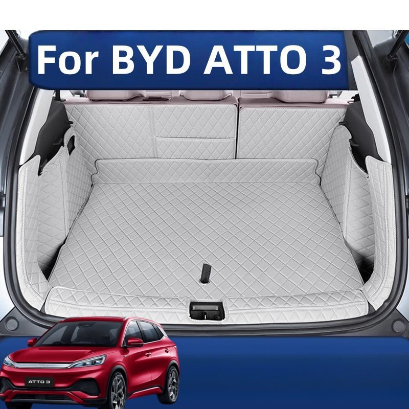 Premium Leather Trunk Liner Mat for BYD ATTO 3 - NICE EVS