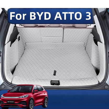 Premium Leather Trunk Liner Mat for BYD ATTO 3 - NICE EVS