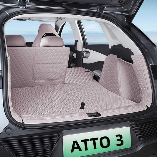 Premium Leather Trunk Liner Mat for BYD ATTO 3 - Nice BYD