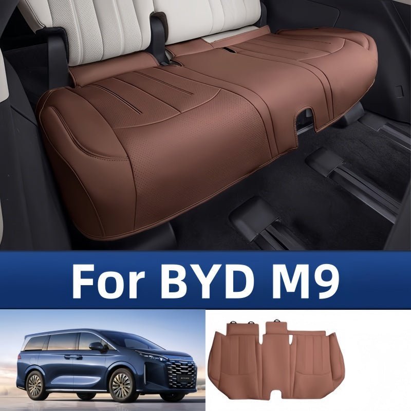 Premium Perforated Leather Seat Covers for BYD M9 - NICE EVS