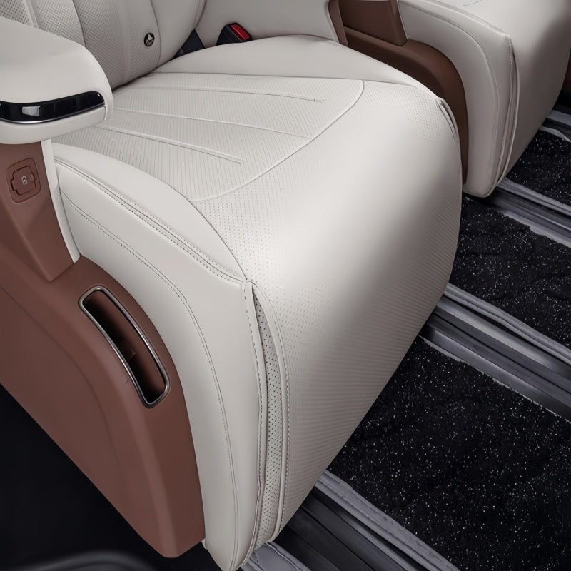 Premium Perforated Leather Seat Covers for BYD M9 - NICE EVS