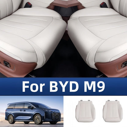 Premium Perforated Leather Seat Covers for BYD M9 - NICE EVS
