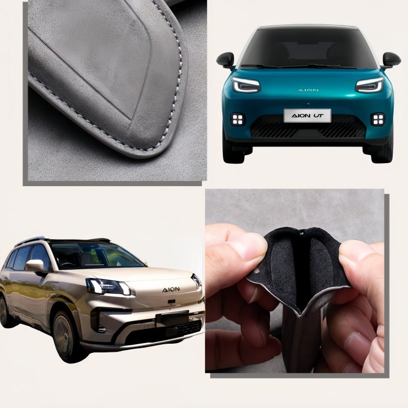 Premium Suede Leather Key Fob Cover for Aion - NICE EVS