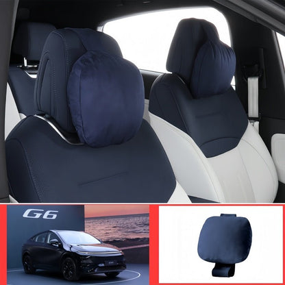 Premium Suede Memory Foam Headrest for XPENG G6/G9/P7/X9/L03/G7/P7+ - NICE EVS