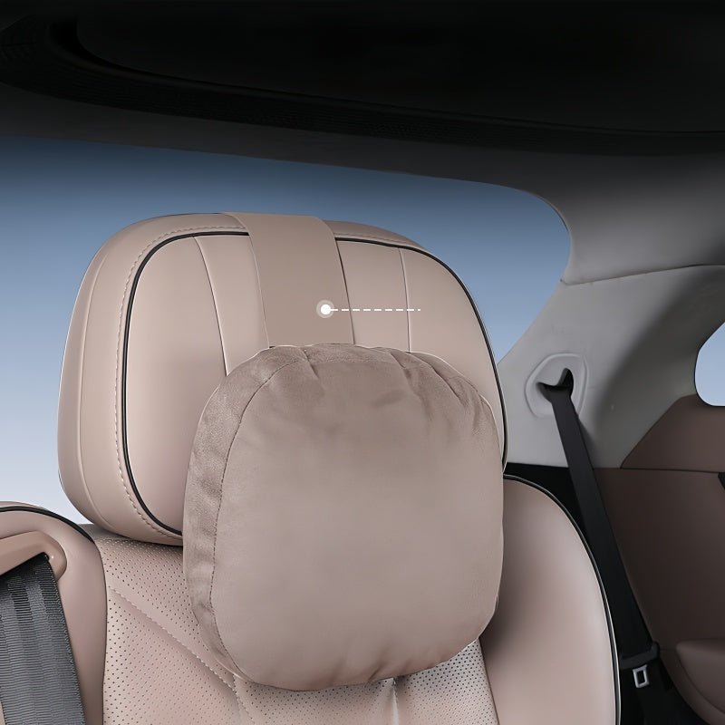 Premium Suede Memory Foam Headrest for XPENG G6/G9/P7/X9/L03/G7/P7+ - NICE EVS