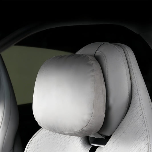 Premium Suede Memory Foam Headrest for XPENG G6/G9/P7/X9/L03/G7/P7+ - NICE EVS