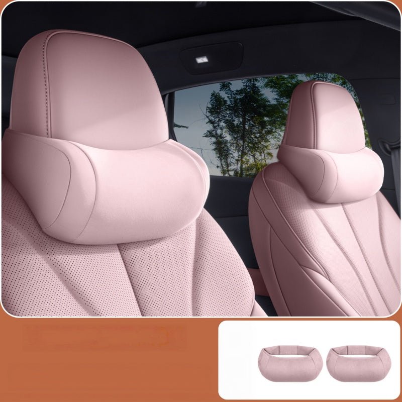 Premium Suede Memory Foam Neck Pillow for XPENG G6/G9/P7/X9/L03/G7/P7+ - NICE EVS