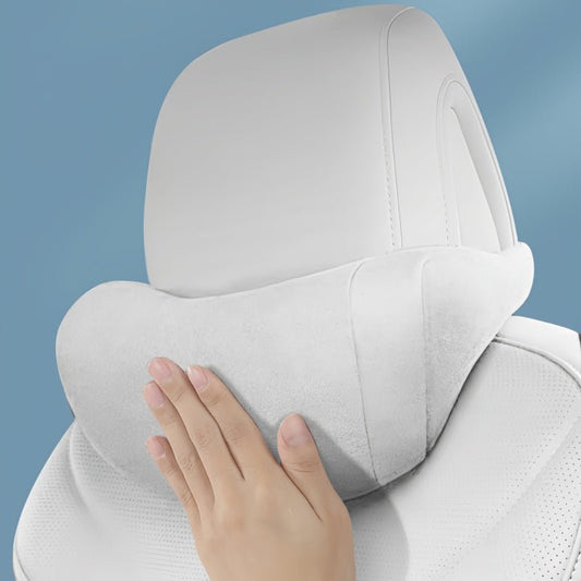 Premium Suede Memory Foam Neck Pillow for XPENG G6/G9/P7/X9/L03/G7/P7+ - NICE EVS