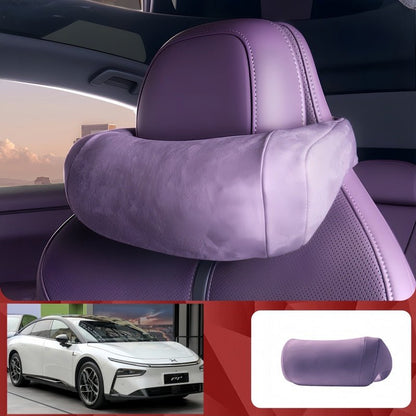 Premium Suede Memory Foam Neck Pillow for XPENG G6/G9/P7/X9/L03/G7/P7+ - NICE EVS