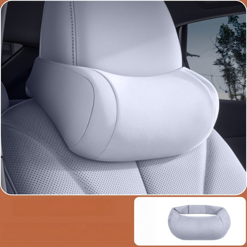 Premium Suede Memory Foam Neck Pillow for XPENG G6/G9/P7/X9/L03/G7/P7+ - NICE EVS