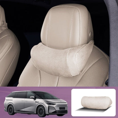 Premium Suede Memory Foam Neck Pillow for XPENG G6/G9/P7/X9/L03/G7/P7+ - NICE EVS
