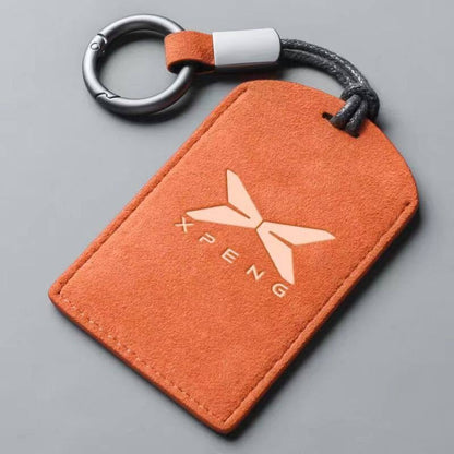 Premium Suede NFC Card Holder Cover for Xpeng EV - NICE EVS