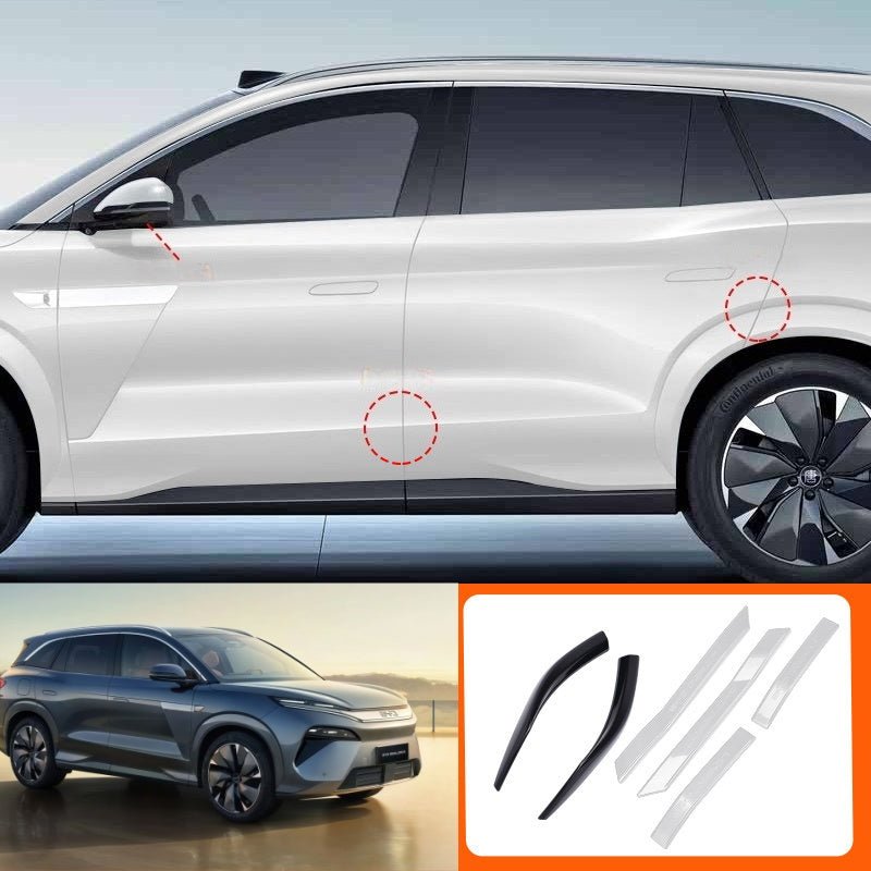 Protective Door and Mirror Edge Guard Strip for BYD Sealion 8 / ATTO 8 - NICE EVS