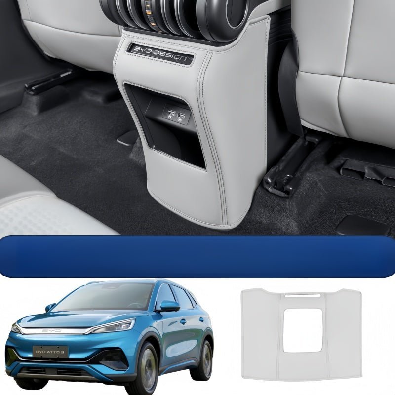 Rear Air Vent Kick Protection Mat for BYD Atto 3 2023-2026 - NICE EVS