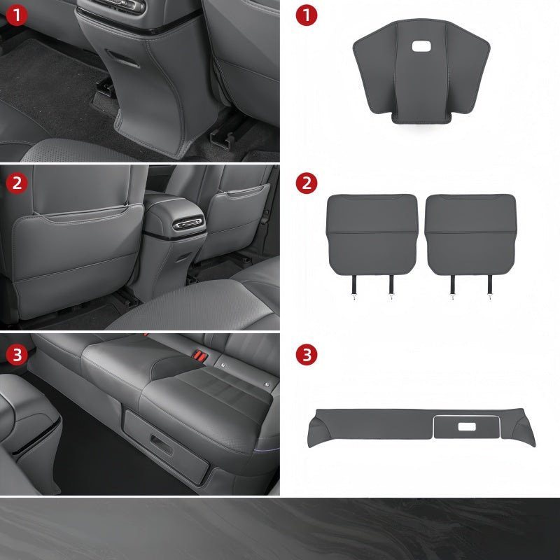 Rear Air‑Outlet Anti‑Kick Mats for Xpeng L03 - NICE EVS