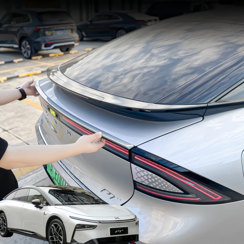 Rear Blade‑Style Spoiler for 2026 Xpeng P7+ - NICE EVS