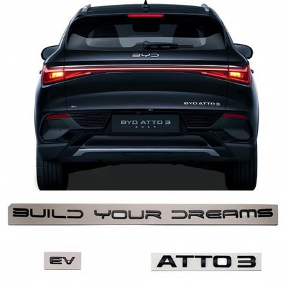Rear Bumper Replacement Badge for BYD ATTO 3 - NICE EVS