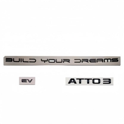 Rear Bumper Replacement Badge for BYD ATTO 3 - NICE EVS