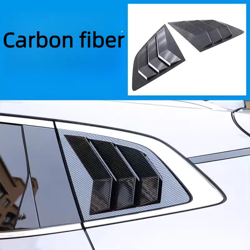 Rear Quarter Window Louver Covers for BYD Seal U/Sealion 6/SONG PLUS - NICE EVS