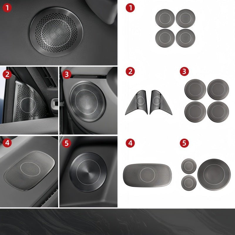 Rear Trunk Speaker Trim Cover for Xpeng L03 - NICE EVS