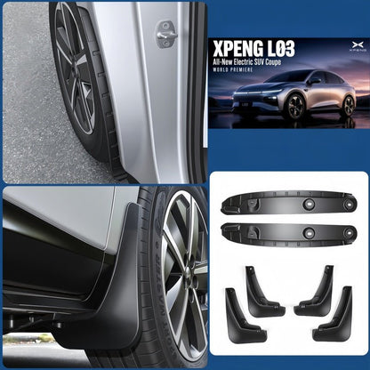Rear Wheel Arch Mud Flaps for Xpeng L03 - NICE EVS