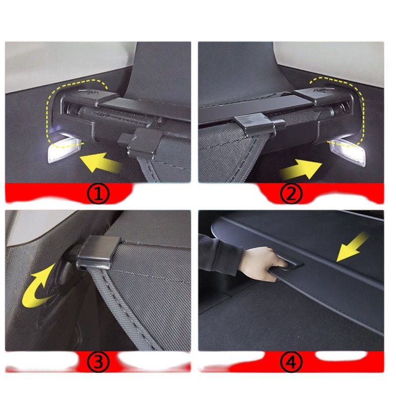 Retractable Trunk Privacy Cargo Cover for Geely - NICE EVS