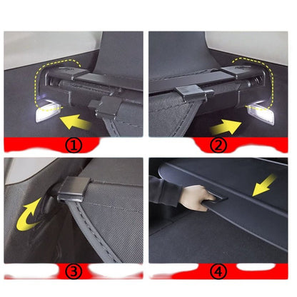 Retractable Trunk Privacy Cargo Cover for Geely - NICE EVS