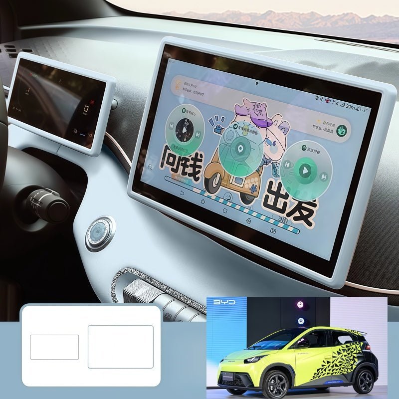 Screen Silicone Cover for BYD Atto 1 (2 Pcs) - NICE EVS