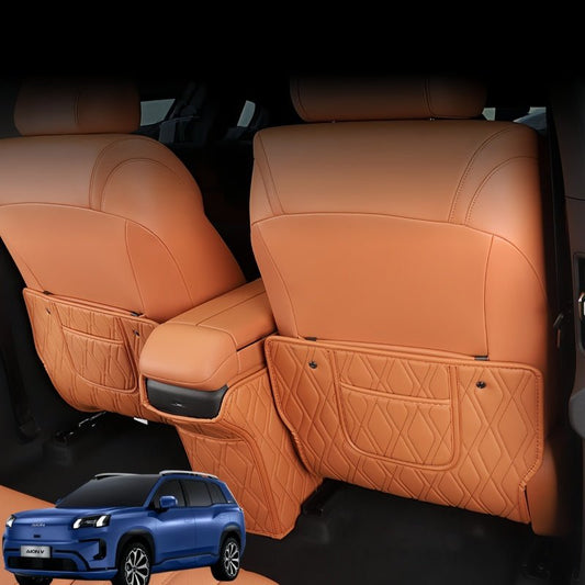 Seat Back Leather Anti-Kick Mats for Aion V - NICE EVS