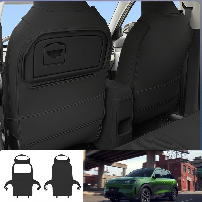 Seat Back Leather Anti-Kick Mats for Leapmotor B03X - NICE EVS