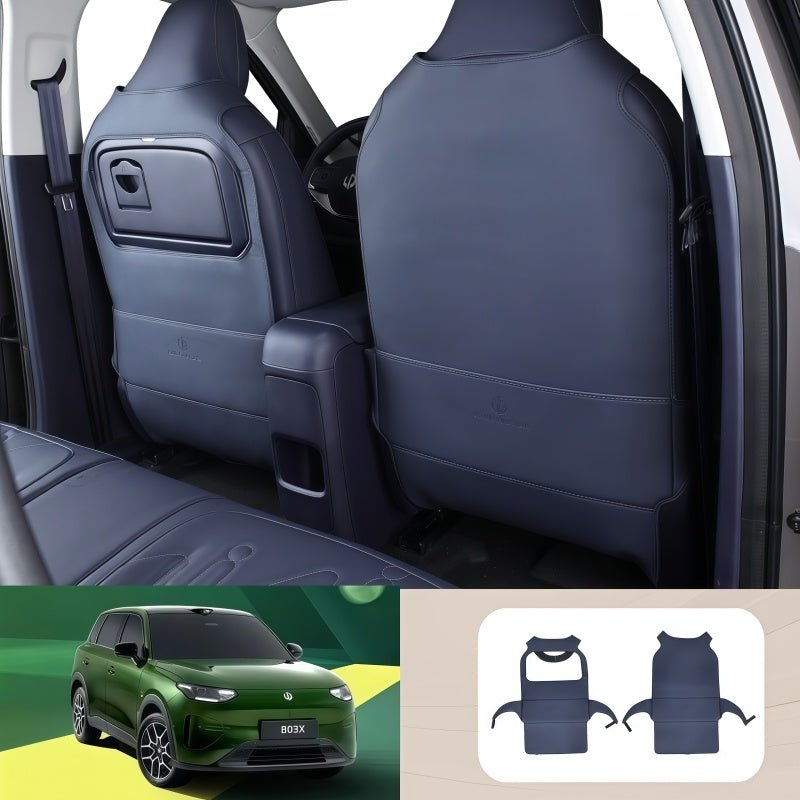 Seat Back Leather Anti-Kick Mats for Leapmotor B03X - NICE EVS