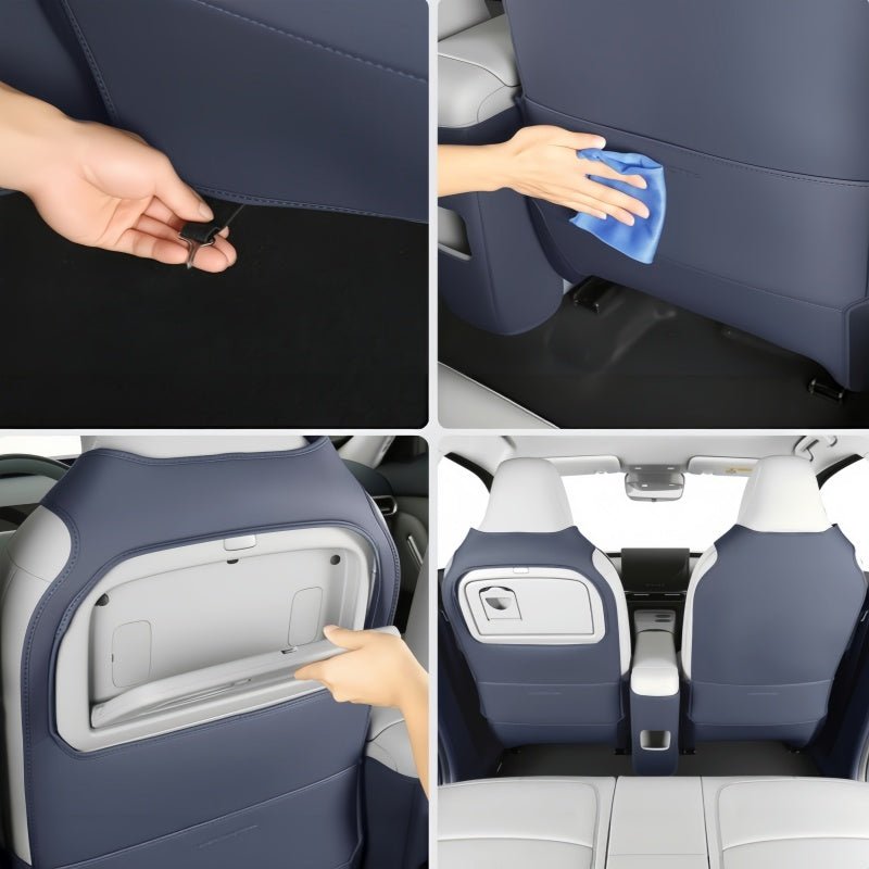 Seat Back Leather Anti-Kick Mats for Leapmotor B03X - NICE EVS