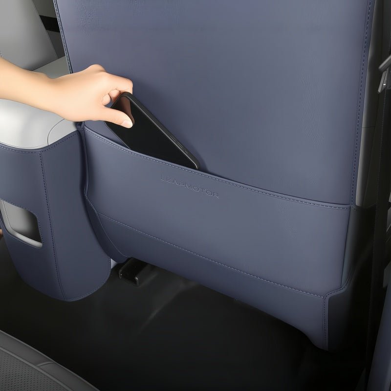 Seat Back Leather Anti-Kick Mats for Leapmotor B03X - NICE EVS