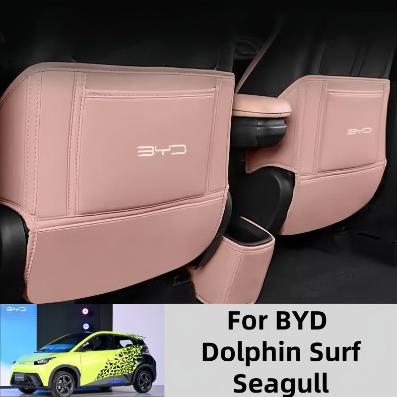 Seat Back Protector Mat for BYD Dolphin Surf/Seagull (3 Pcs) - NICE EVS