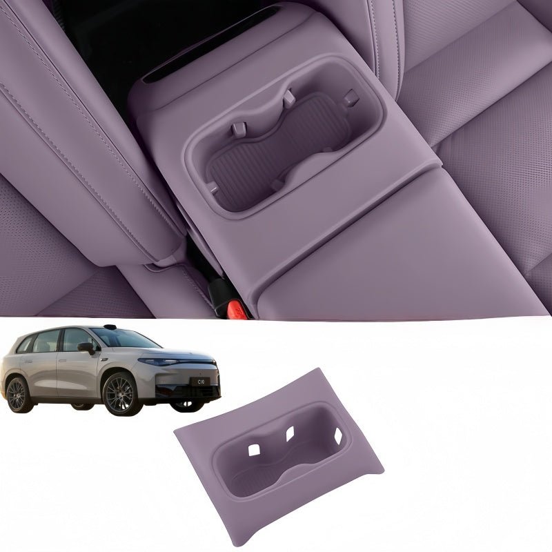 Second Row Armrest Cup Holder Liner for Leapmotor C10 - NICE EVS