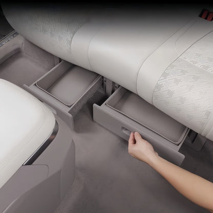 Second Row Under - Seat Storage Mat for Zeekr 7X (2 Pcs) - NICE EVS