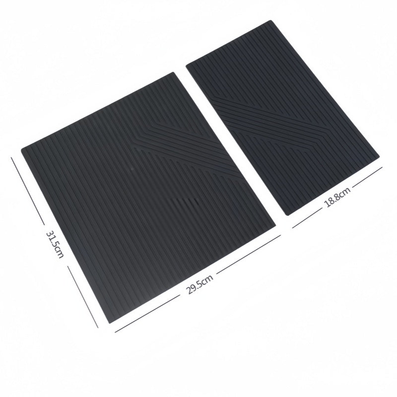 Second Row Under - Seat Storage Mat for Zeekr 7X (2 Pcs) - NICE EVS