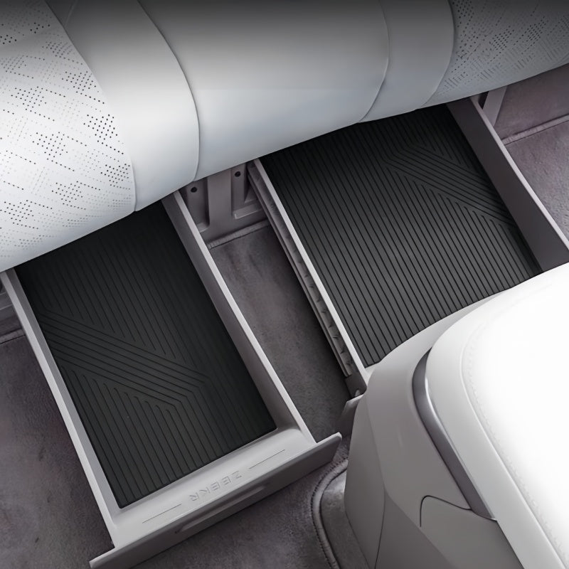 Second Row Under - Seat Storage Mat for Zeekr 7X (2 Pcs) - NICE EVS