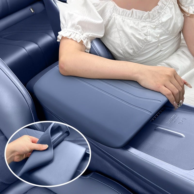 Silicone Center Console Armrest Cover for Geely EX5 - NICE EVS