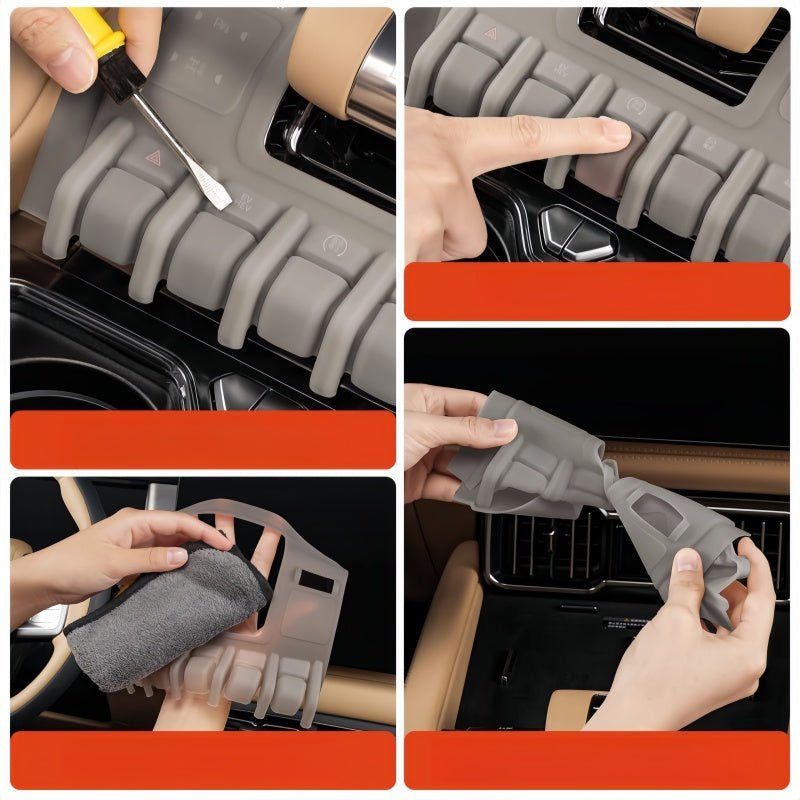 Silicone Gear Shift Panel Cover for BYD Leopard 5, Denza B5, Shark 6 - NICE EVS