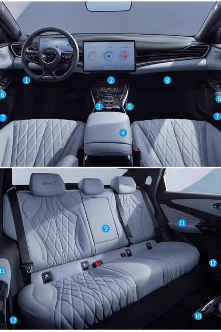 Silicone Wireless Charging Pad for 2024 BYD Seal - NICE EVS