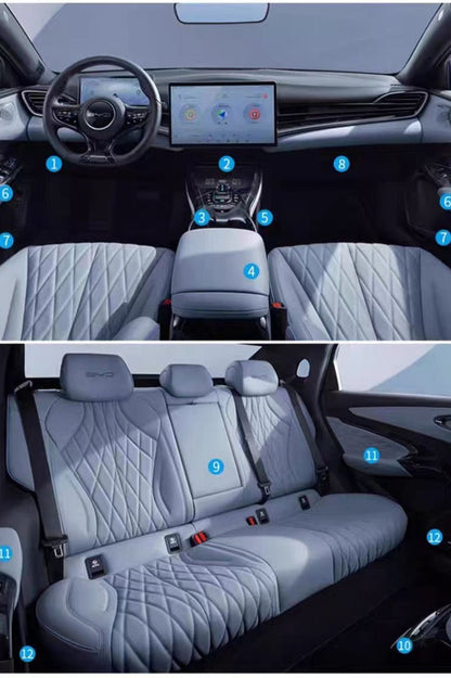 Silicone Wireless Charging Pad for 2024 BYD Seal - NICE EVS