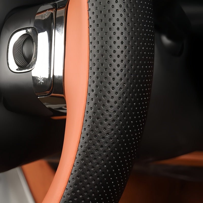Slip-On Napa Leather Steering Wheel Cover for Aion V / UT / RT - NICE EVS