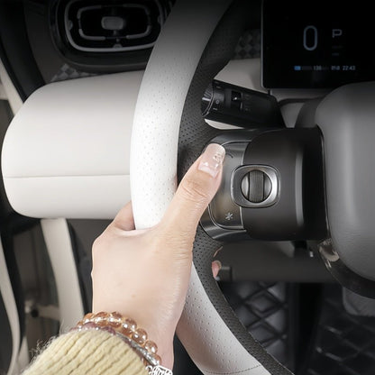 Slip-On Napa Leather Steering Wheel Cover for Aion V / UT / RT - NICE EVS