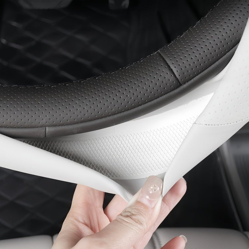 Slip-On Napa Leather Steering Wheel Cover for Aion V / UT / RT - NICE EVS