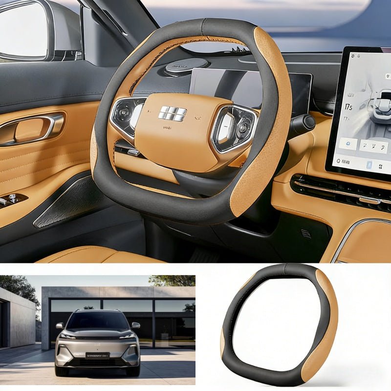 Slip - On Steering Wheel Cover for Geely EX5 / Starray EM - i - NICE EVS