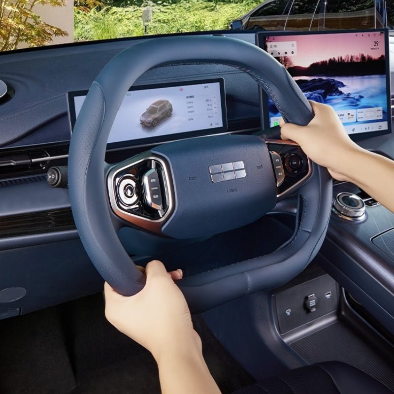 Slip - On Steering Wheel Cover for Geely EX5 / Starray EM - i - NICE EVS